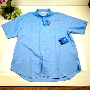 Columbia PFG Button Up NWT size Large